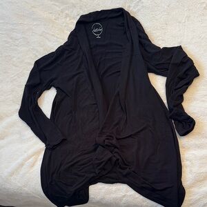 INC International Concepts Black Cardigan